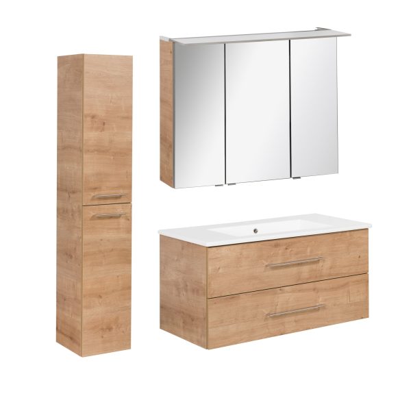 FACKELMANN B.PERFEKT Badmöbel Set 4-teilig 103 cm breit