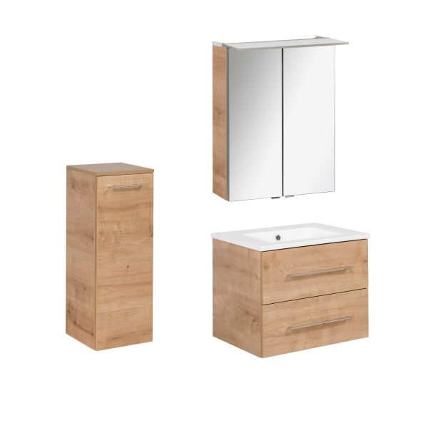 FACKELMANN B.PERFEKT Badmöbel Set 4-teilig 62 cm breit