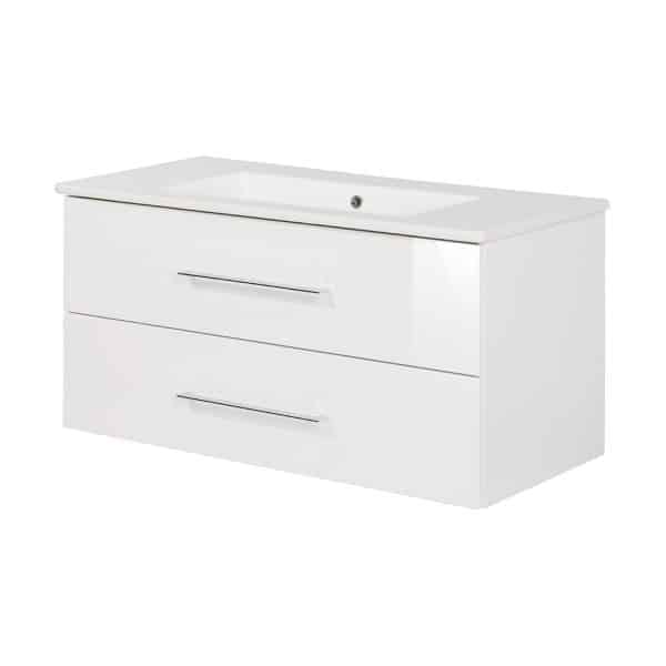 FACKELMANN B.PERFEKT Waschbecken mit Unterschrank 103 cm breit