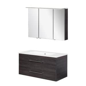 FACKELMANN B.PERFEKT Waschtisch Set mit Spiegelschrank 103 cm breit