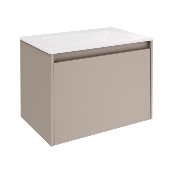 FACKELMANN COMPACT LINE Waschbecken mit Unterschrank 71 cm breit