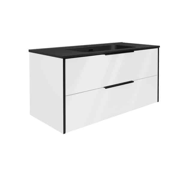 FACKELMANN FLAIR Waschbecken mit Unterschrank 101 cm breit