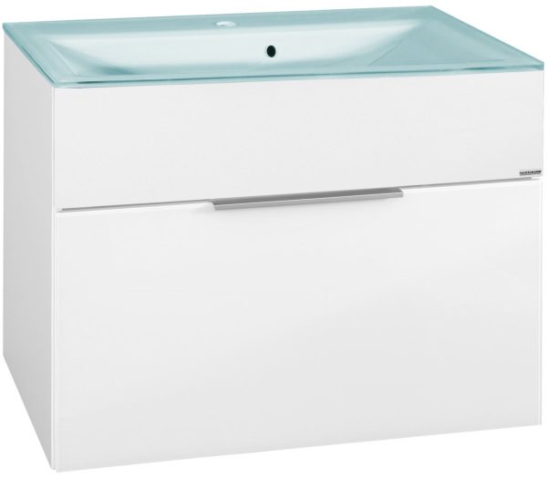 FACKELMANN KARA Waschbecken mit Unterschrank 80 cm breit