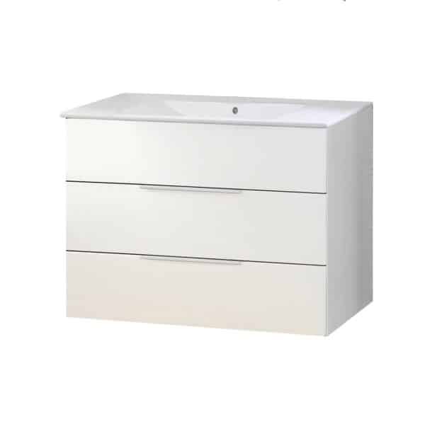 FACKELMANN KARA Waschbecken mit Unterschrank 80 cm breit