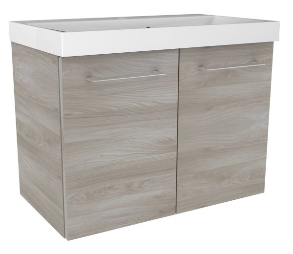 FACKELMANN LIMA Waschbecken mit Unterschrank 60 cm breit