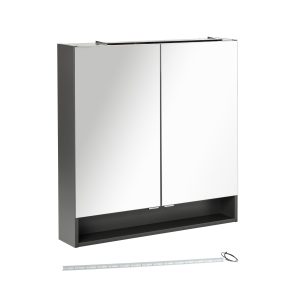 FACKELMANN LUNA LED Spiegelschrank 80 cm breit