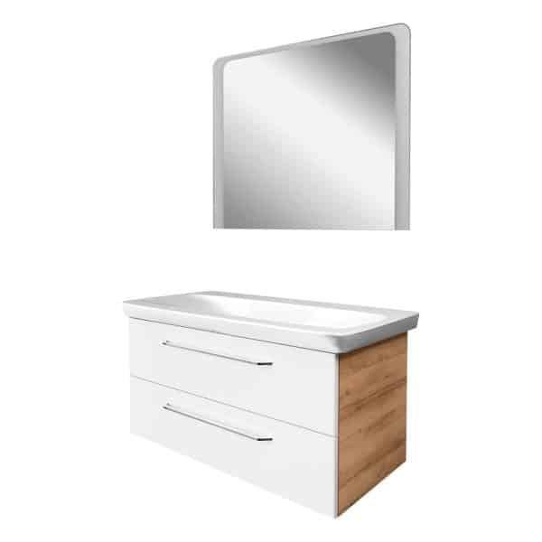FACKELMANN MILANO Badmöbel Set 3-teilig