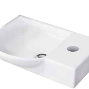 Fackelmann A-VERO Waschbecken 45 cm aus Keramik