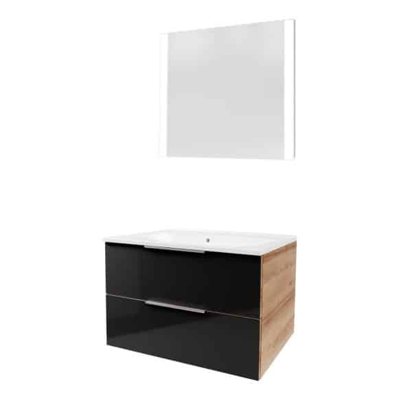 Fackelmann B. BRILLANT Badmöbel Set 3-teilig 80 cm