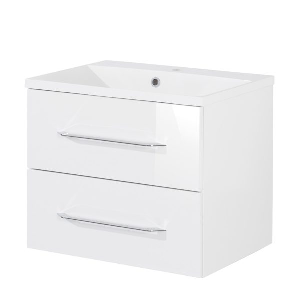 Fackelmann B.CLEVER Waschtisch Set Gussmarmor 60 cm