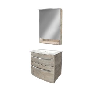 Fackelmann B.STYLE Badmöbel Set 3-teilig