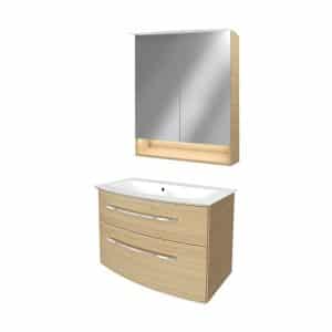 Fackelmann B.STYLE Badmöbel Set 3-teilig