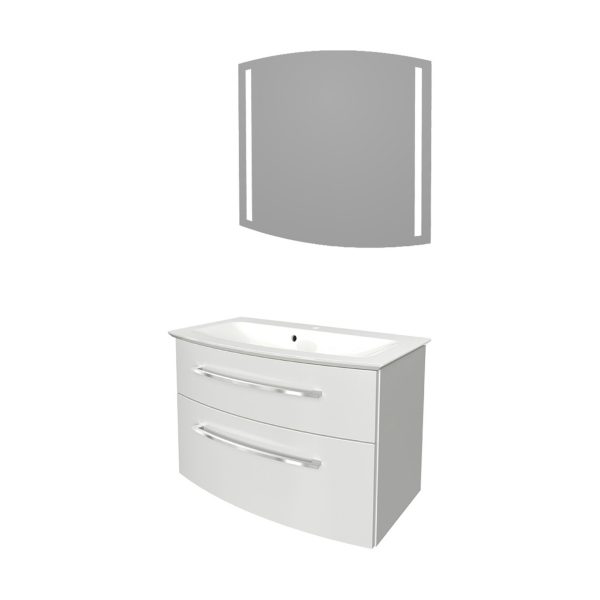 Fackelmann B.STYLE Badmöbel Set 3-teilig