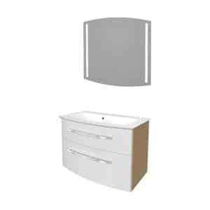 Fackelmann B.STYLE Badmöbel Set 3-teilig