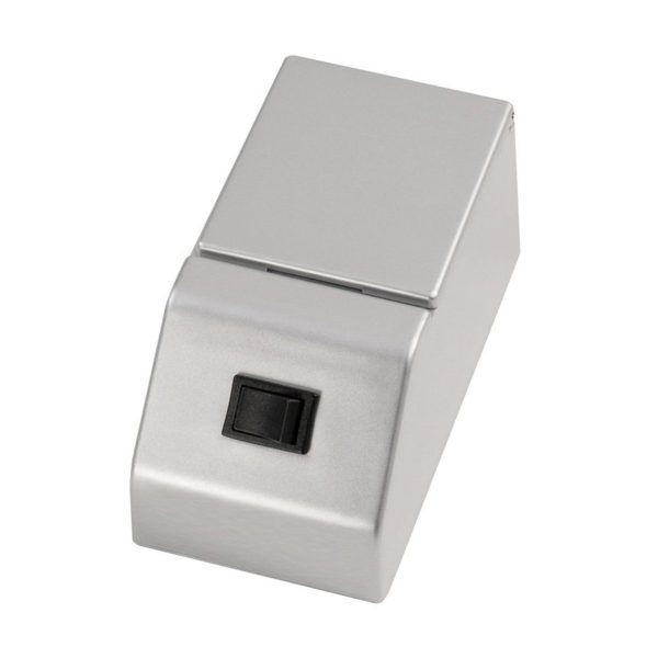 Fackelmann FINN Schalter und Steckdose Silber