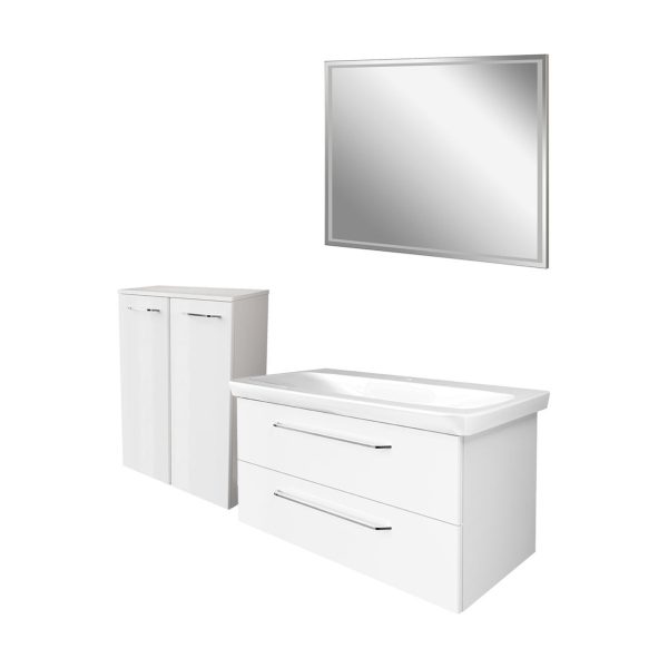 Fackelmann MILANO Badmöbel Set 4-teilig
