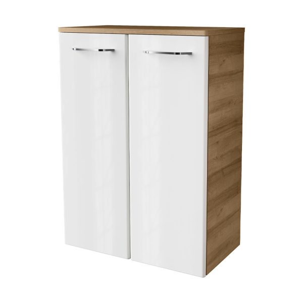 Fackelmann MILANO Doppel Midischrank 60 cm