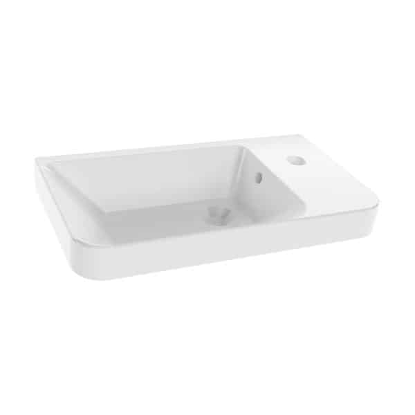 Fackelmann MILANO Waschbecken 55 cm aus Keramik