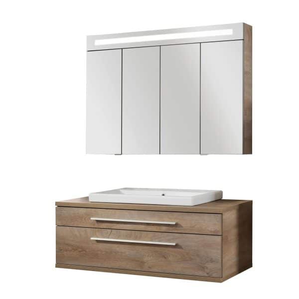 Fackelmann STANFORD Badmöbel Set 3-teilig