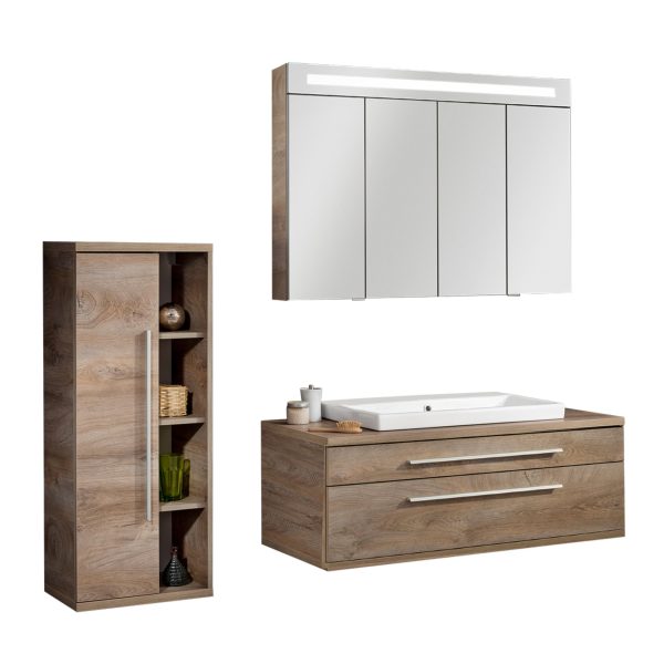 Fackelmann STANFORD Badmöbel Set 4-teilig