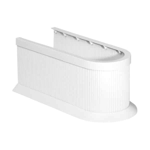 Fackelmann Siphonverkleidung Weiß