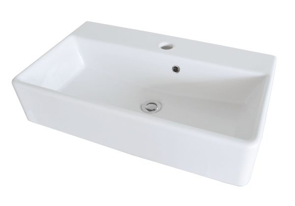 Fackelmann Waschbecken 60 cm aus Keramik