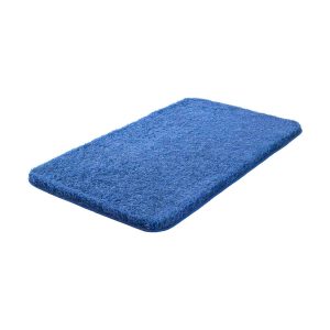 GRUND MELANGE Badematte 70 x 120 cm Blau
