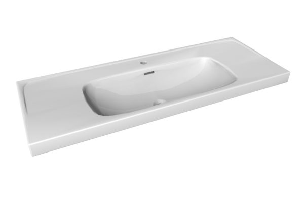 LANZET K1 Waschbecken Keramik 121 cm