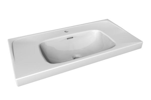 LANZET K1 Waschbecken Keramik 90 cm