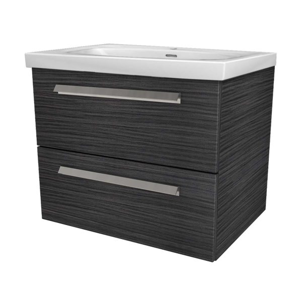 LANZET K1 Waschbecken mit Untershrank 61 cm breit