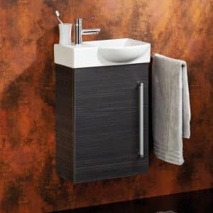 LANZET K3 Gäste WC Waschtisch Set 45 cm breit