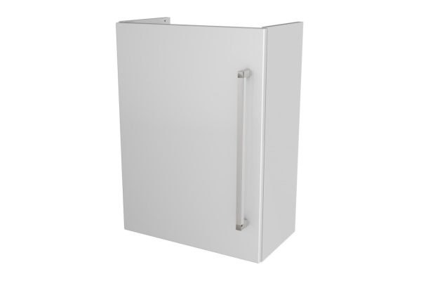 LANZET K3 WC Waschbeckenunterschrank Gäste WC 44 cm breit