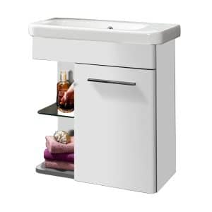 LANZET K8 Gäste WC Set 60 cm Weiß