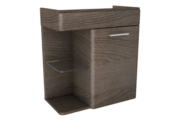 LANZET K8 Gäste WC Waschtischunterschrank 55 cm