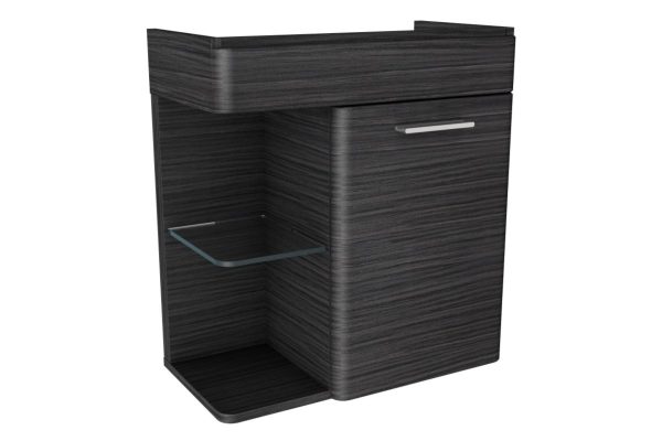 LANZET K8 Gäste WC Waschtischunterschrank 55 cm