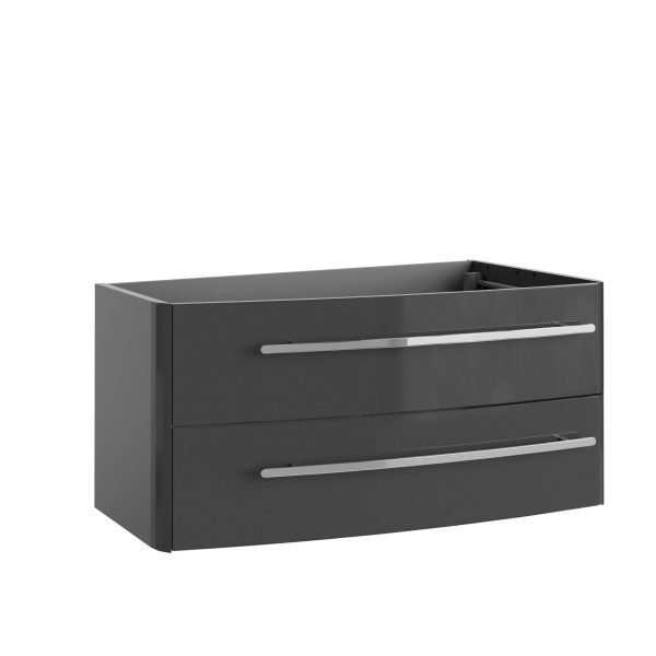 Lanzet CLASSICO Waschtischunterschrank 100 cm Anthrazit