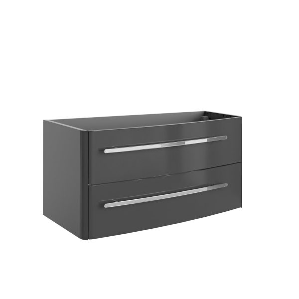 Lanzet CLASSICO Waschtischunterschrank 100 cm Anthrazit