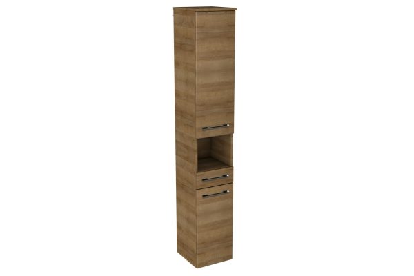 Lanzet Hochschrank mit Nische 30 cm