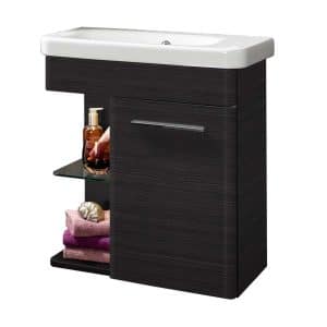 Lanzet K8 Gäste WC Set 60 cm Schwarz