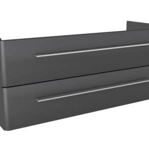Lanzet K8 Waschtischunterschrank 116 cm Anthrazit