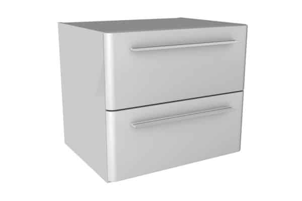 Lanzet K8 Waschtischunterschrank 56 cm Weiß