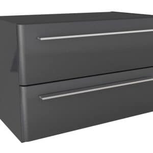 Lanzet K8 Waschtischunterschrank 76 cm Anthrazit
