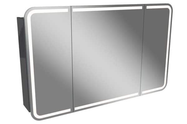 Lanzet M9 Spiegelschrank 120 cm mit umlaufender LED-Beleuchtung