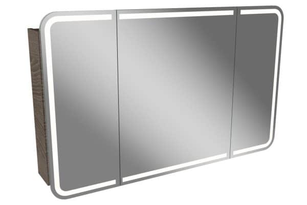Lanzet M9 Spiegelschrank 120 cm mit umlaufender LED-Beleuchtung