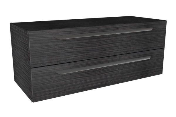 Lanzet M9 Waschtischunterschrank 120 cm Schwarz