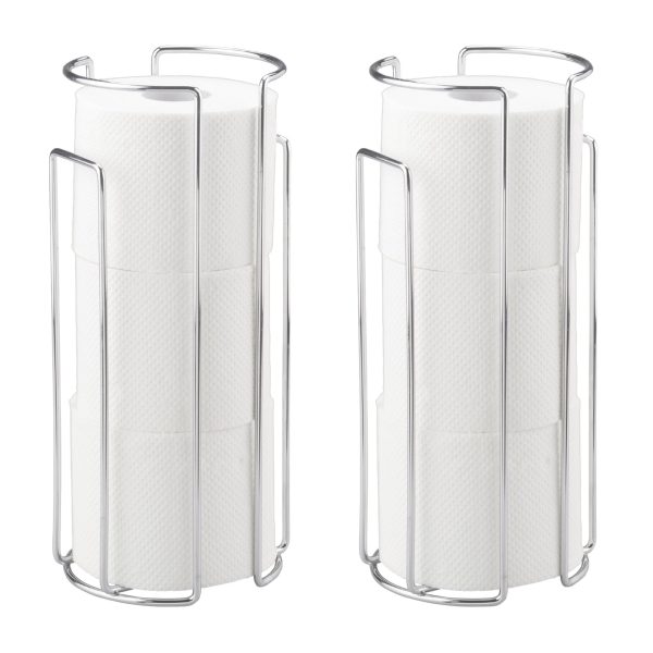 WENKO Toilettenpapier-Ersatzrollenhalter Chrom
