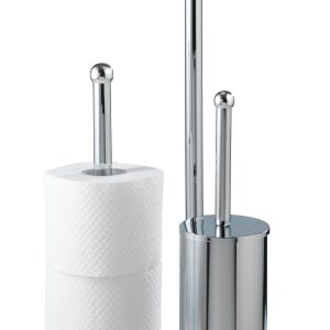 WENKO UNIVERSALO Toilettenpapierhalter stehend mit WC-Garnitur 18730100