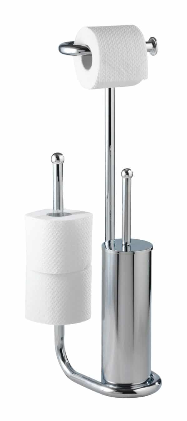 WENKO UNIVERSALO Toilettenpapierhalter stehend mit WC-Garnitur 18730100