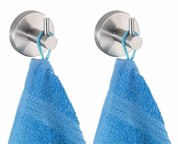 WENKO UNO BOSIO Handtuchhaken 2er Set