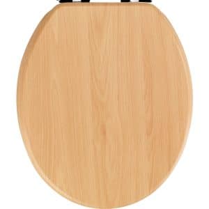 WENKO WC-Sitz Buche Natur